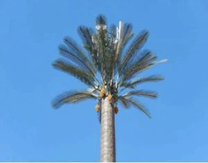 Камуфлирана телекомуникационна кула на дървото Palm Tree